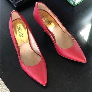 Michael Kors Red Heels